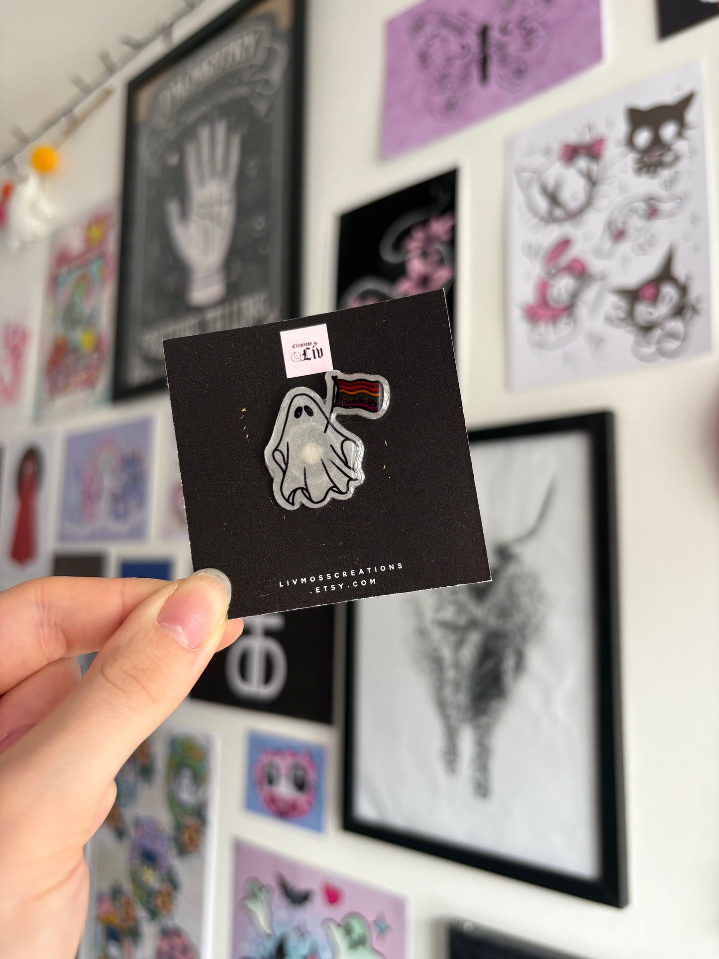 Pride Ghost Pin