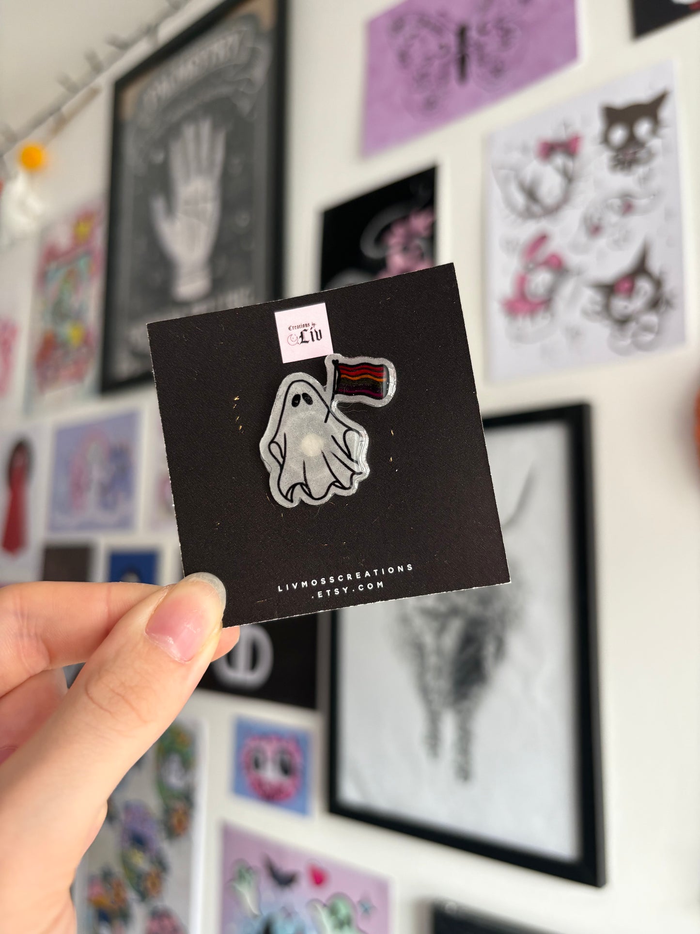 Pride Ghost Pin