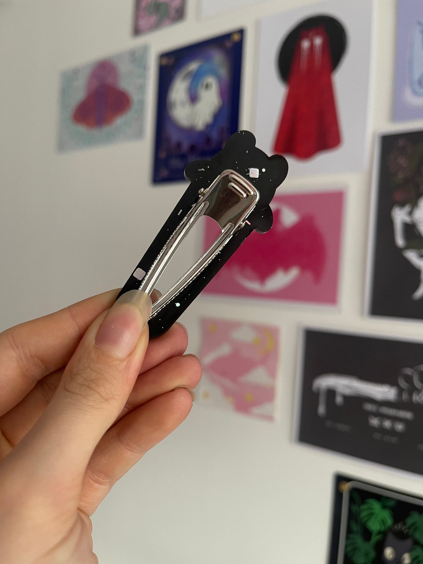 Bat Barrette Clips