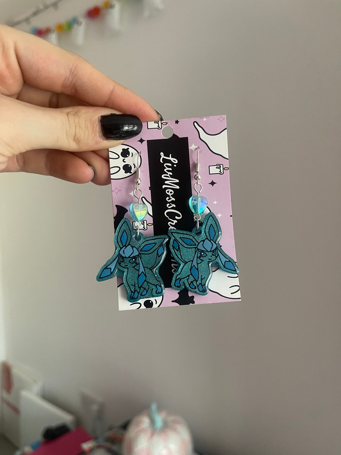 Pocket Monster Shiny EV Evo’s Earrings