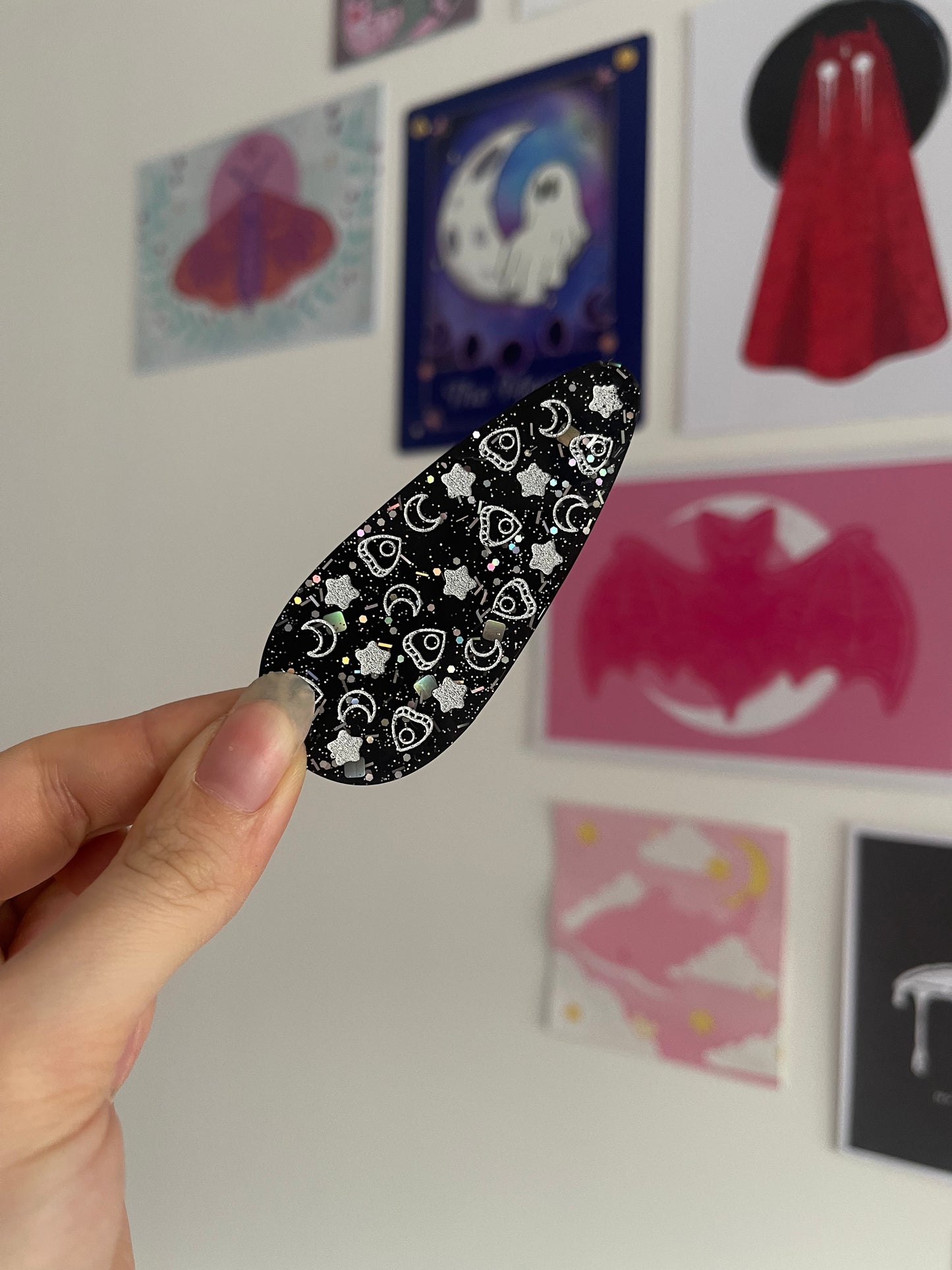 Planchette Barrette Clips