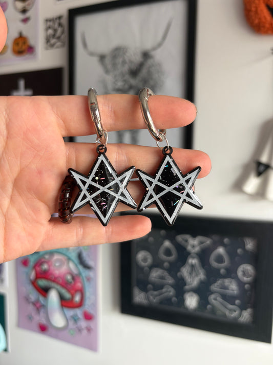 Hexagram Boot Charms