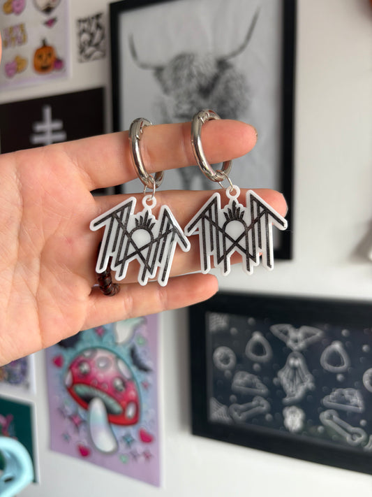 White Sleepy Boot Charms