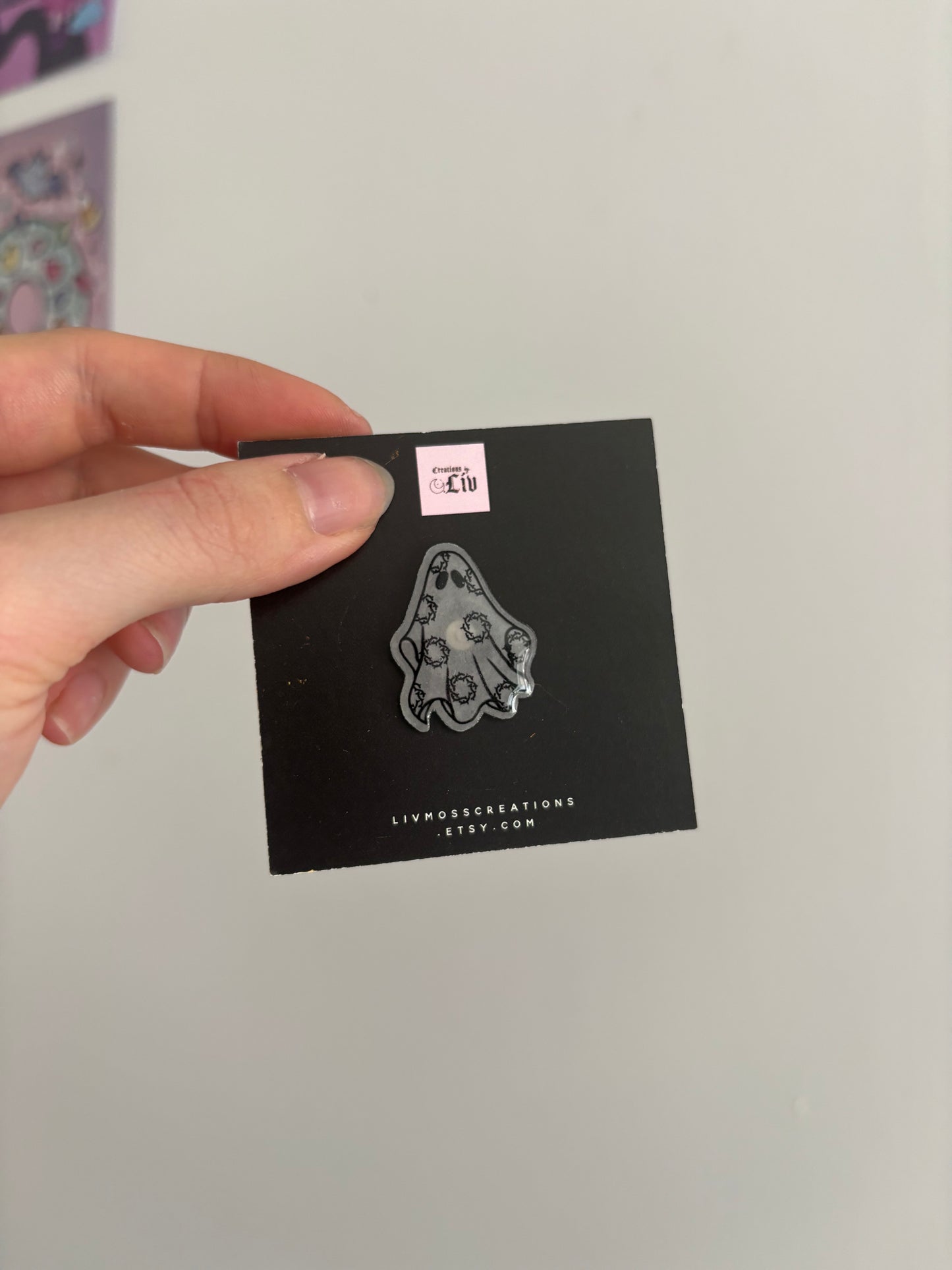 Omens Ghost Pin