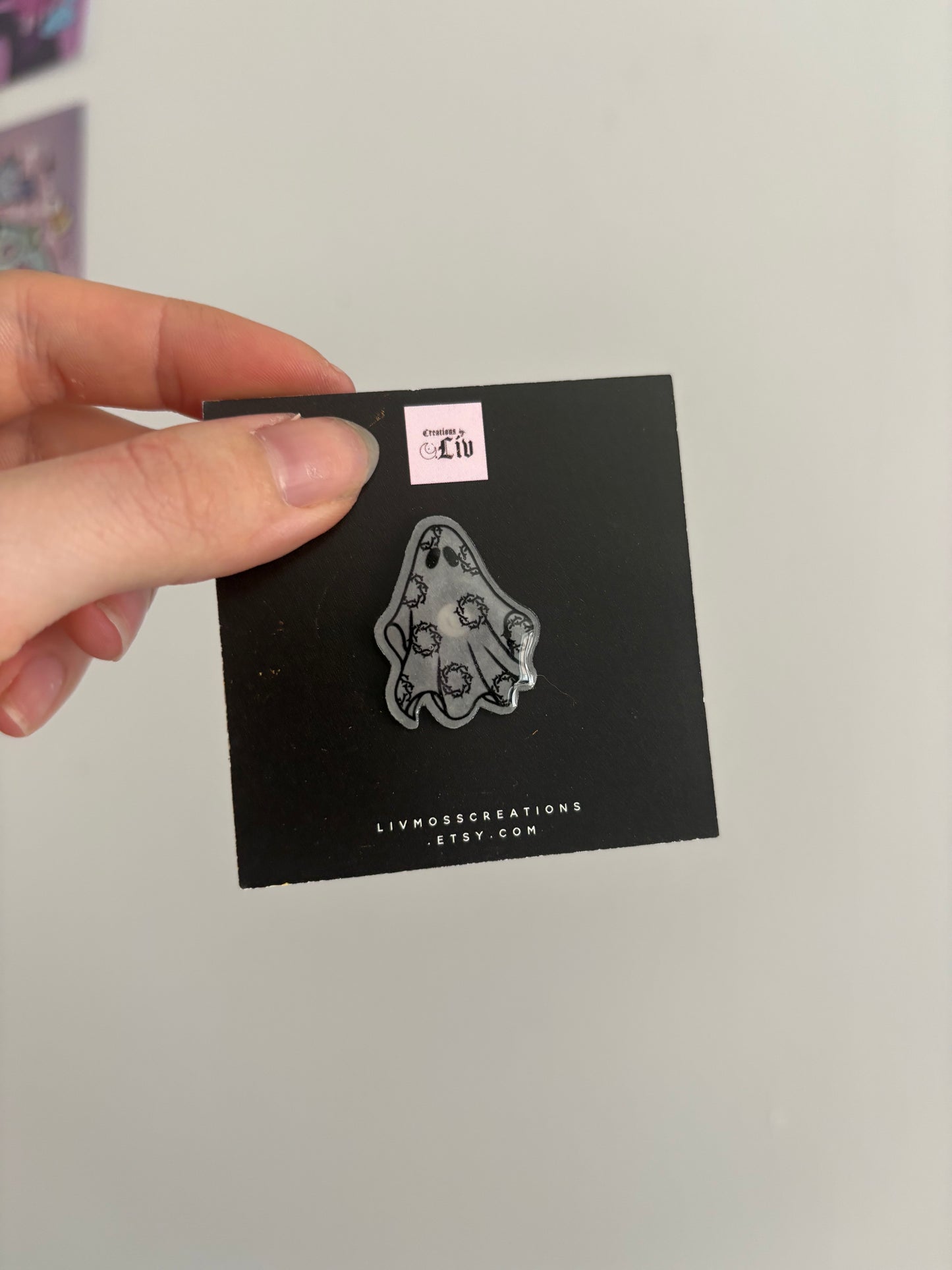 Omens Ghost Pin