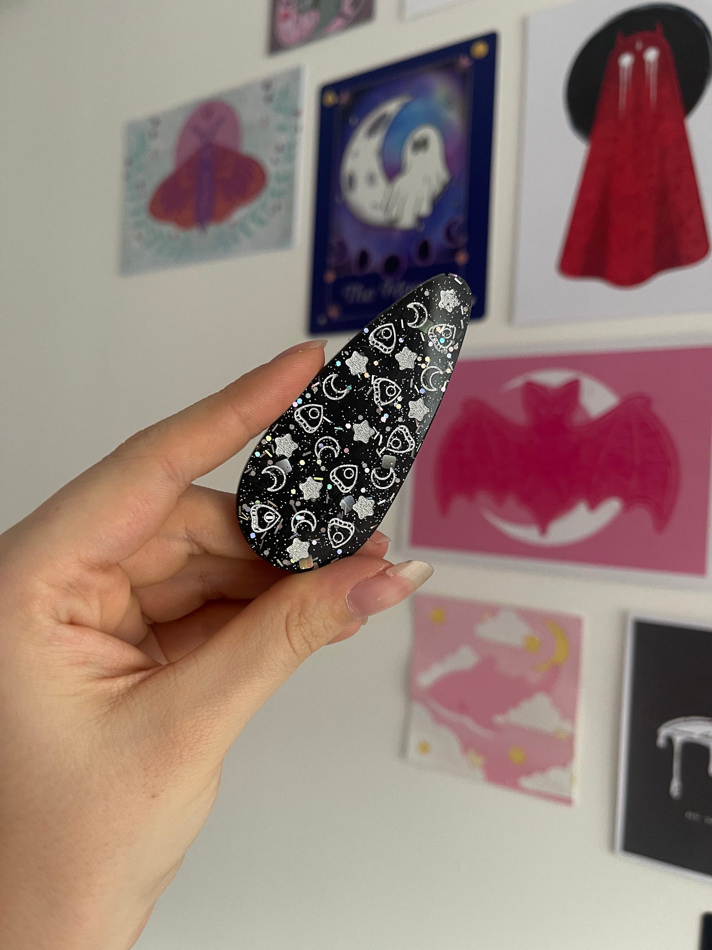 Planchette Barrette Clips