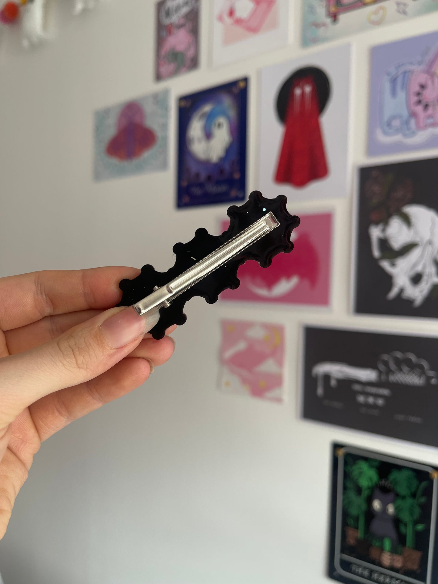 Spider Webs Barrette Clips