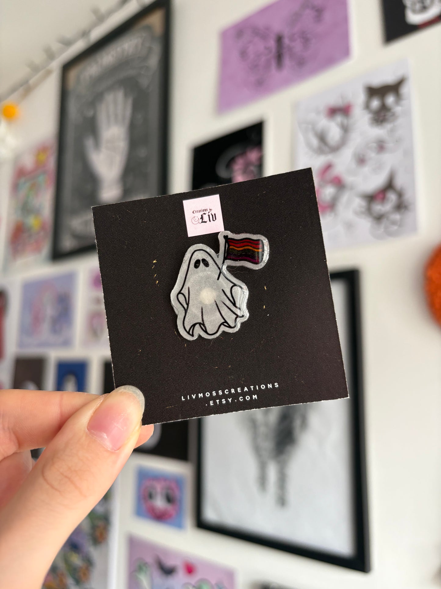 Pride Ghost Pin