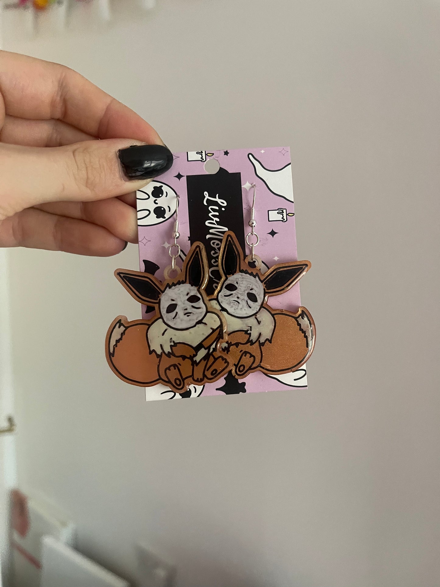 Spooky EV Earrings