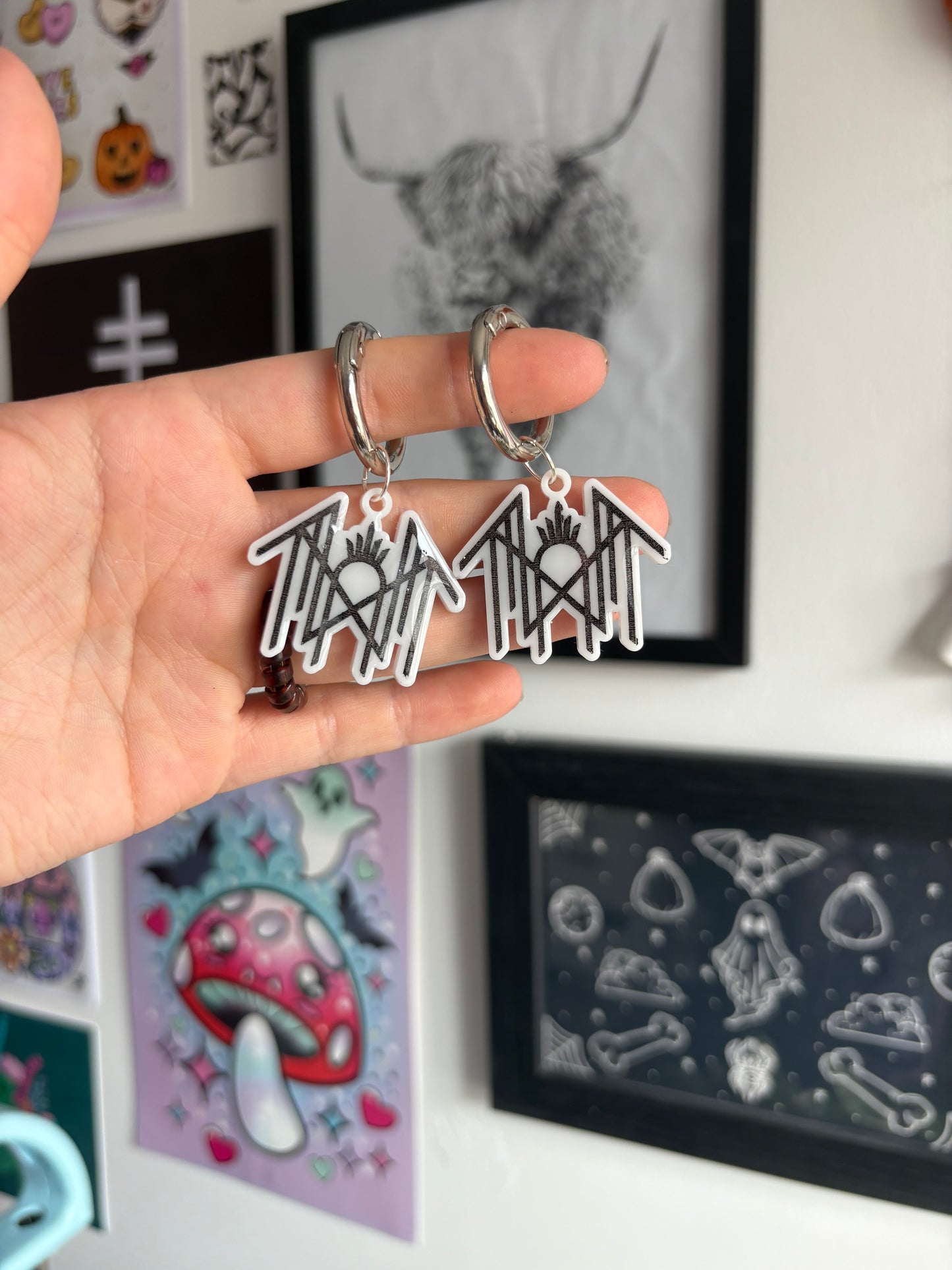 White Sleepy Boot Charms