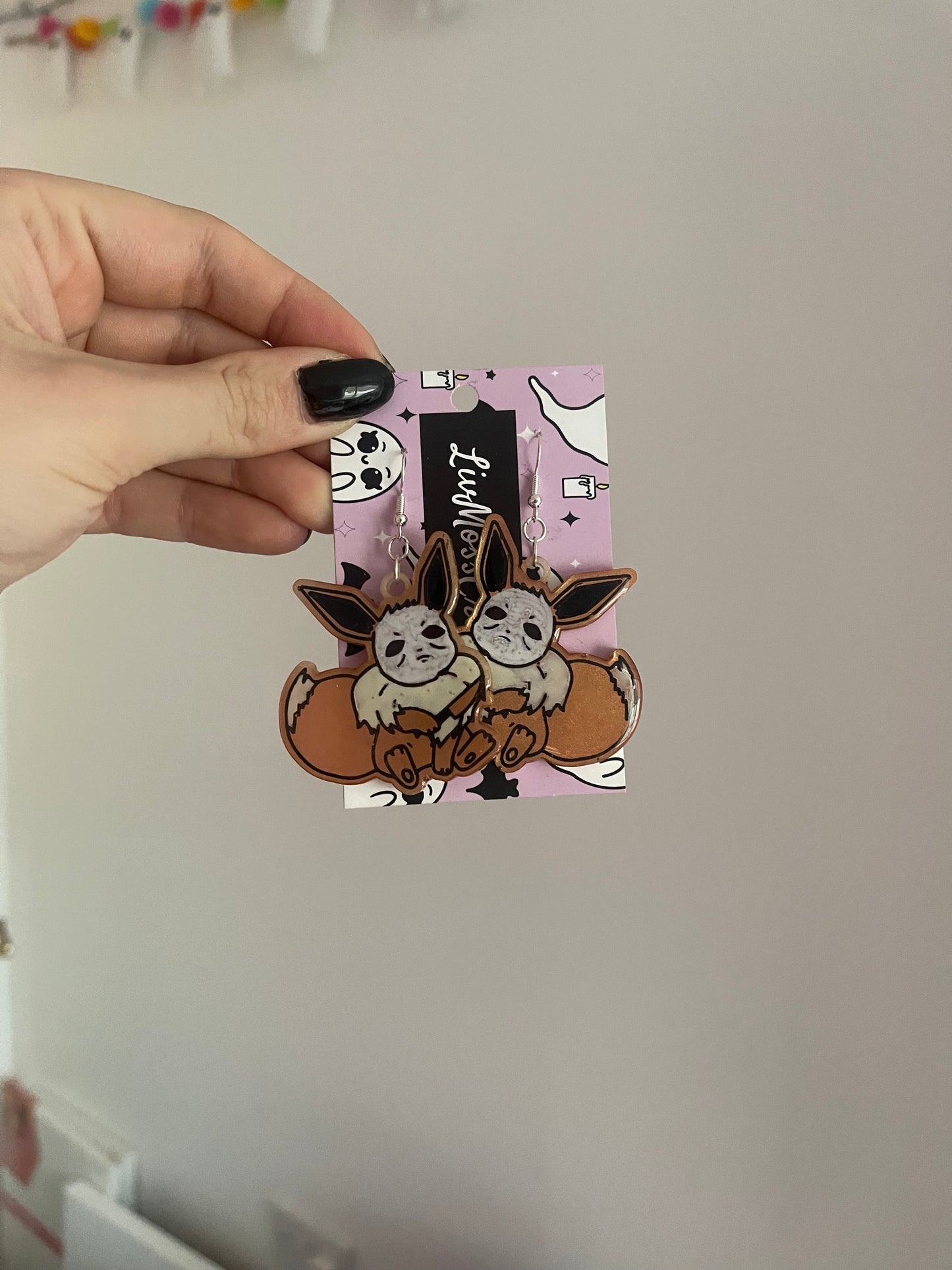Spooky EV Earrings