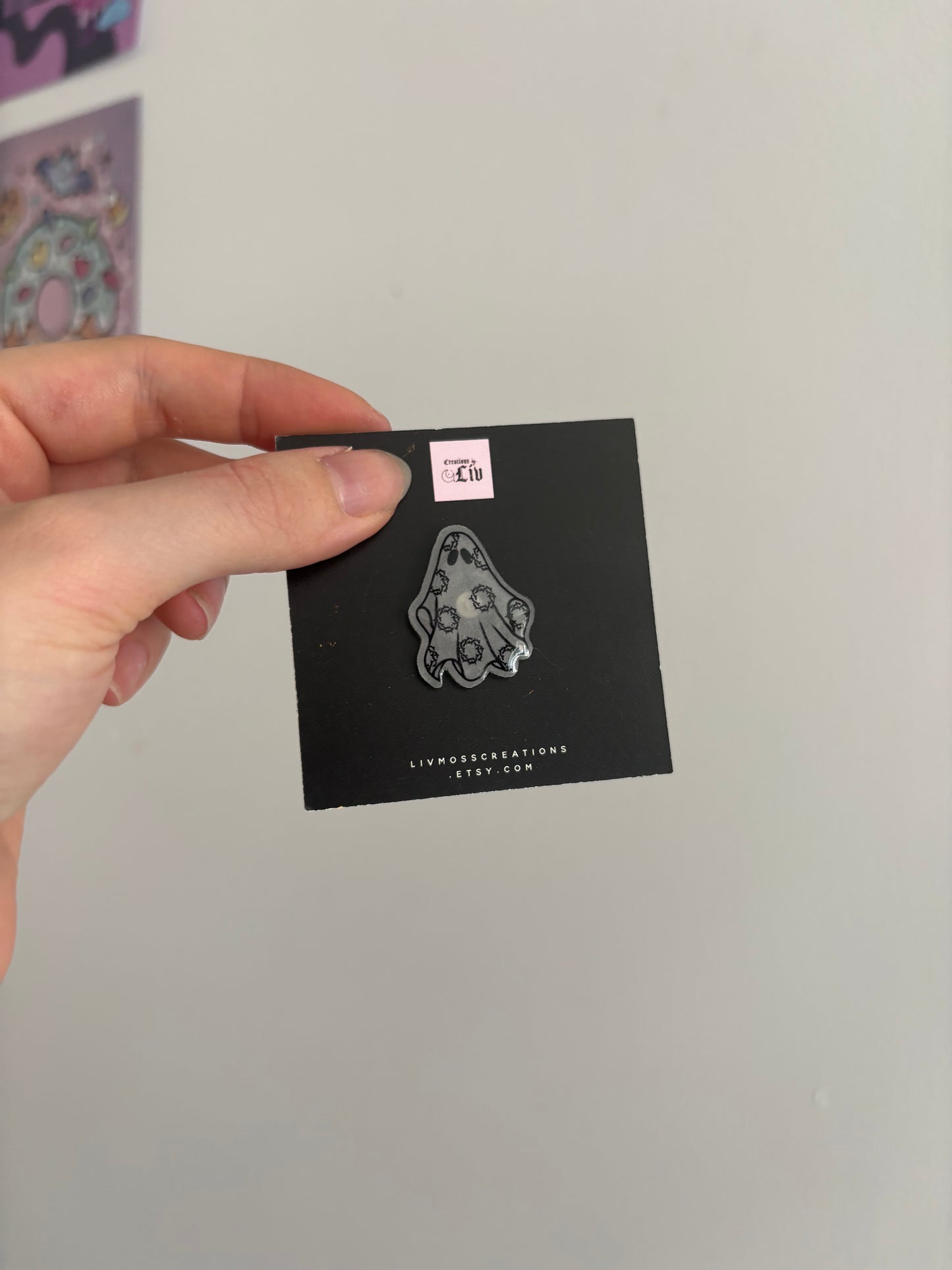 Omens Ghost Pin