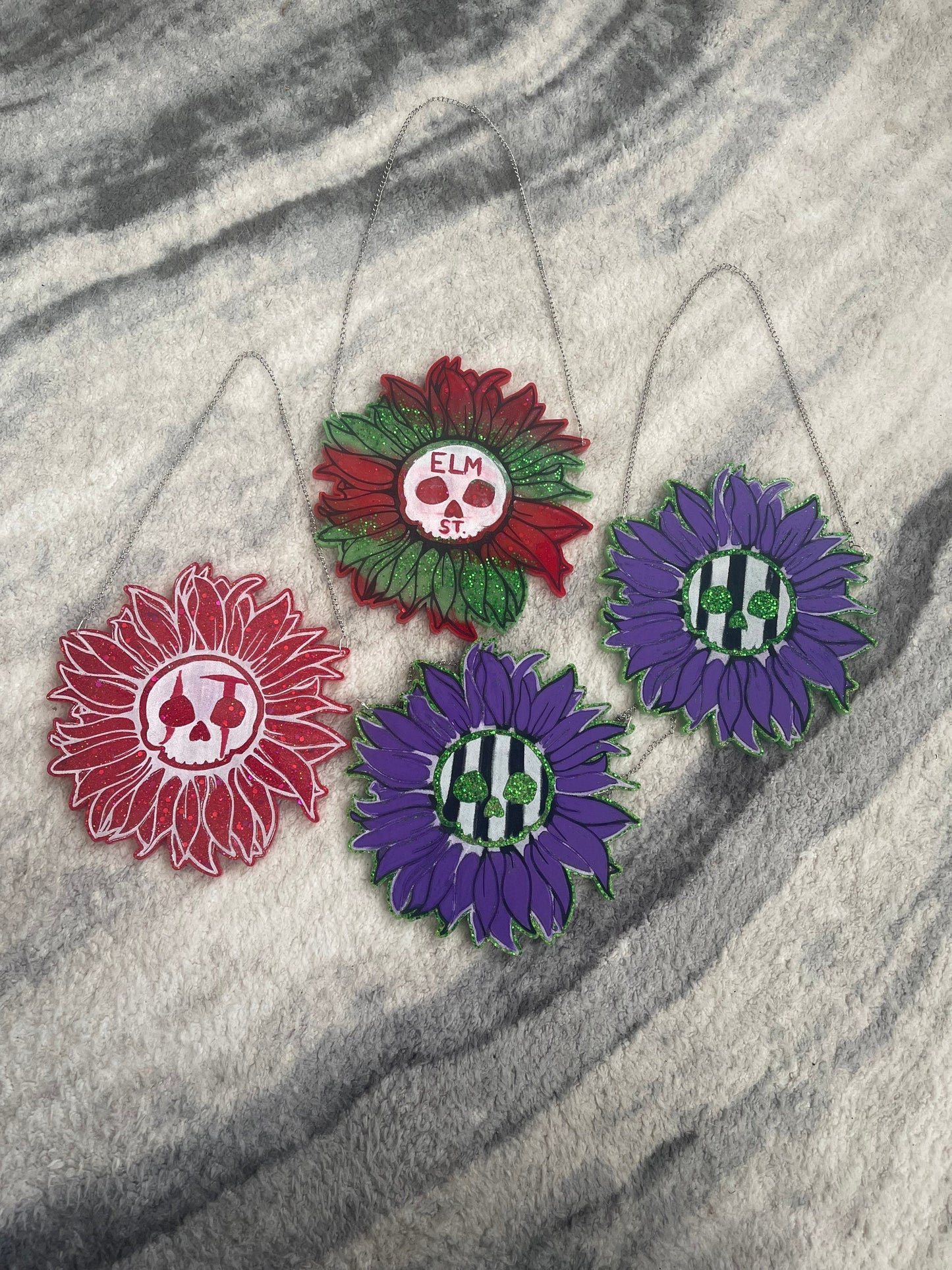 Horror Sunflower Wall Hangings