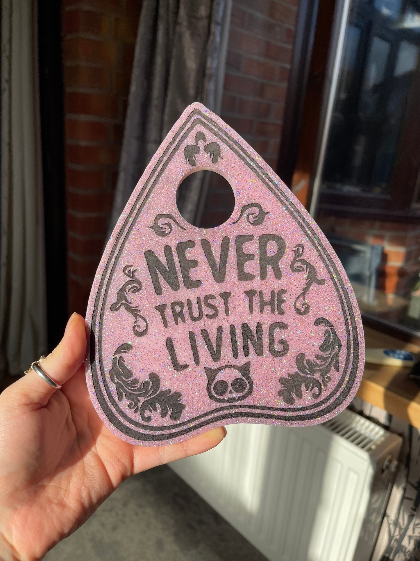 Never Trust The Living Planchette Ornament