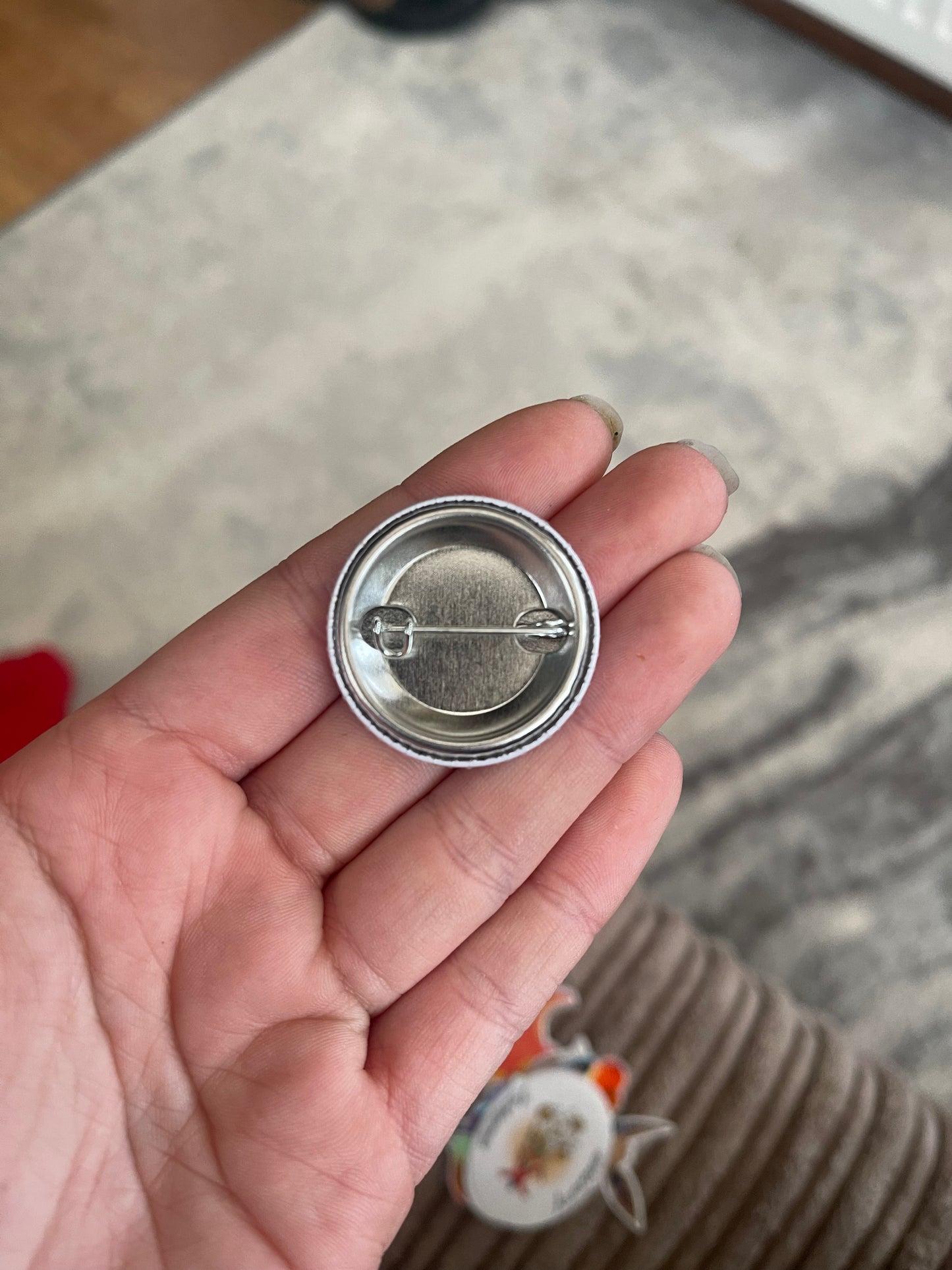 SIENNA FUNDRAISER Leukaemia Awareness Badge