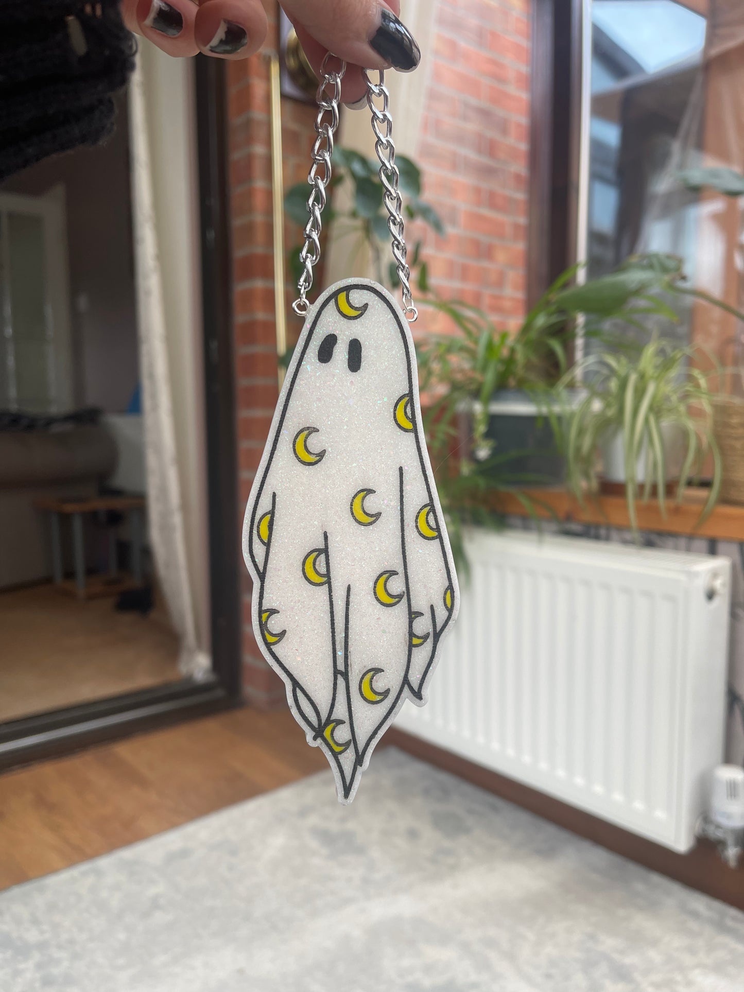 Moon Ghost Wall Hanging