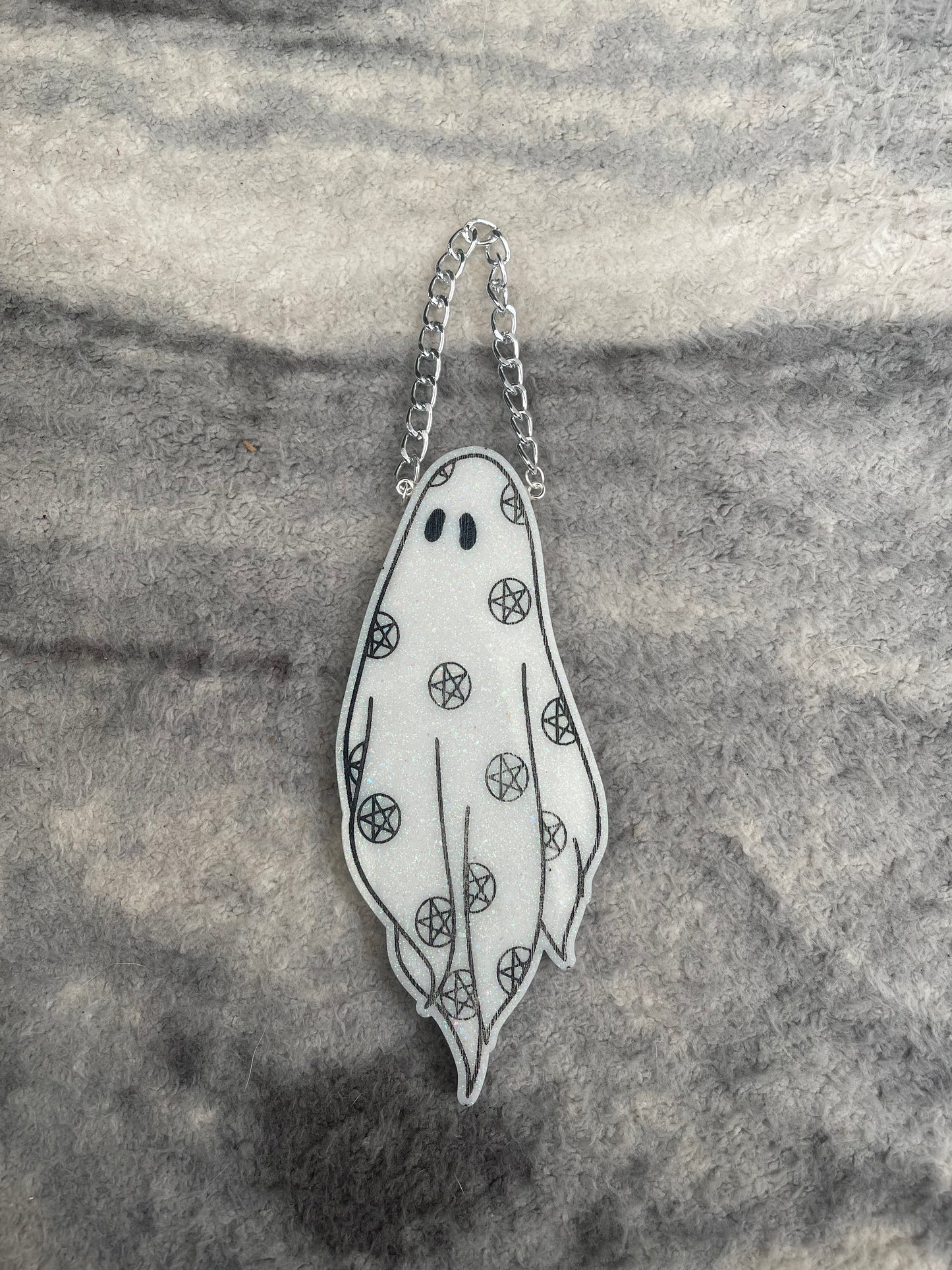 Pentagram Ghost Wall Hanging