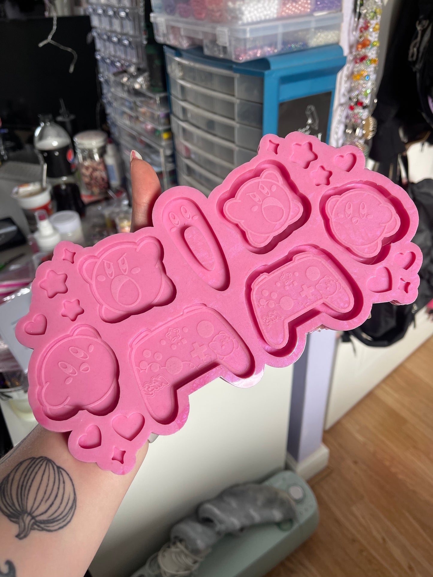 Kirb Palette Silicone Mould
