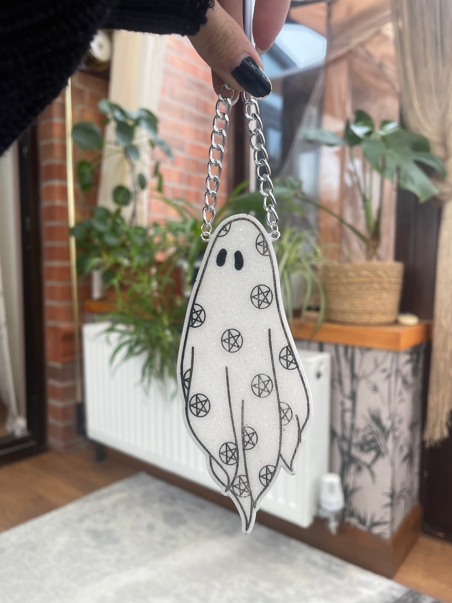 Pentagram Ghost Wall Hanging