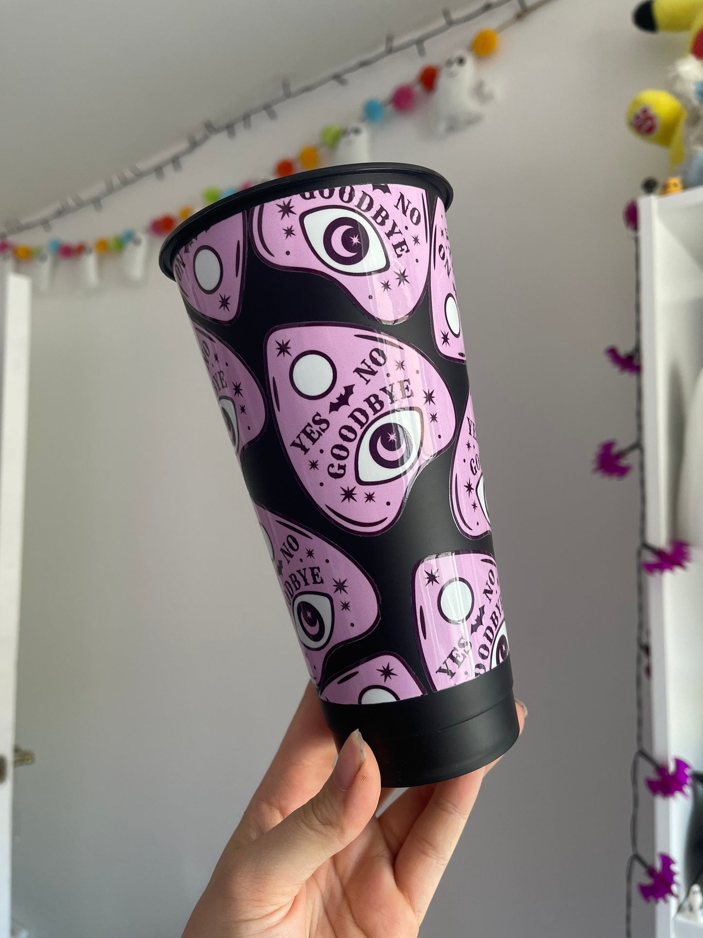 Pink Planchette Cold Cup