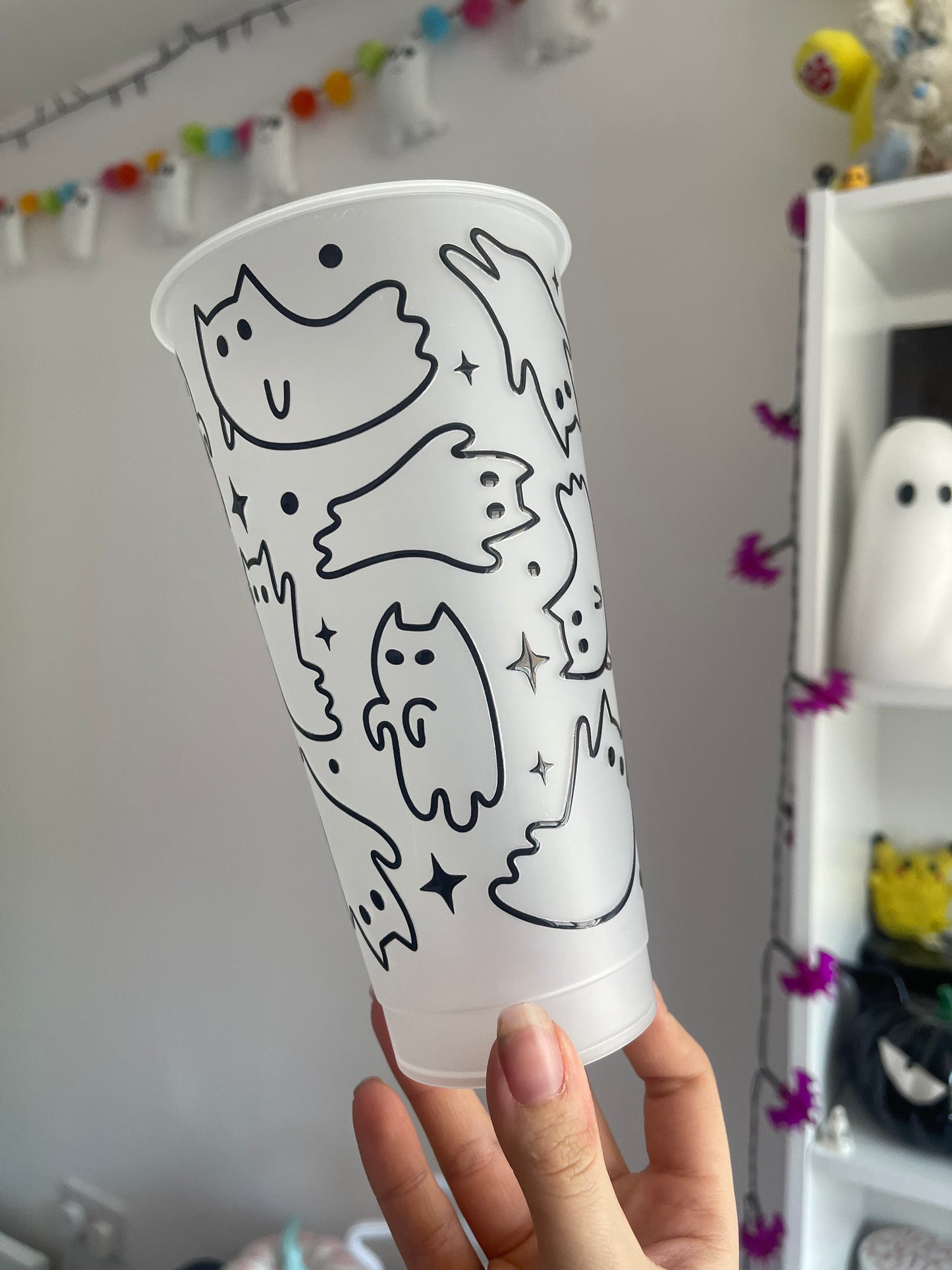 Ghost Kitties Cold Cup