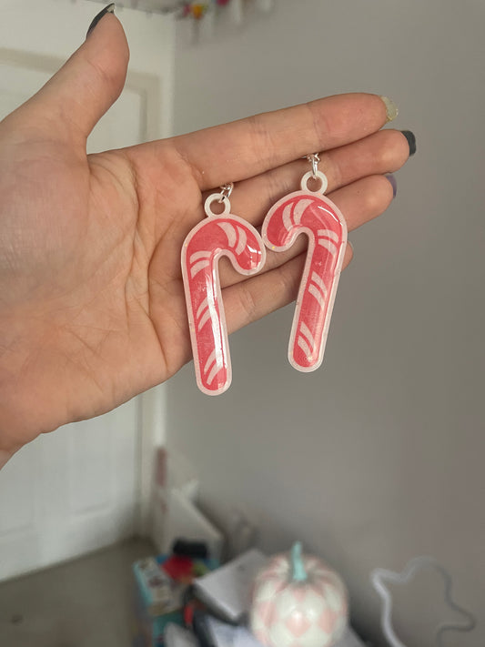 Candy Cane Earrings