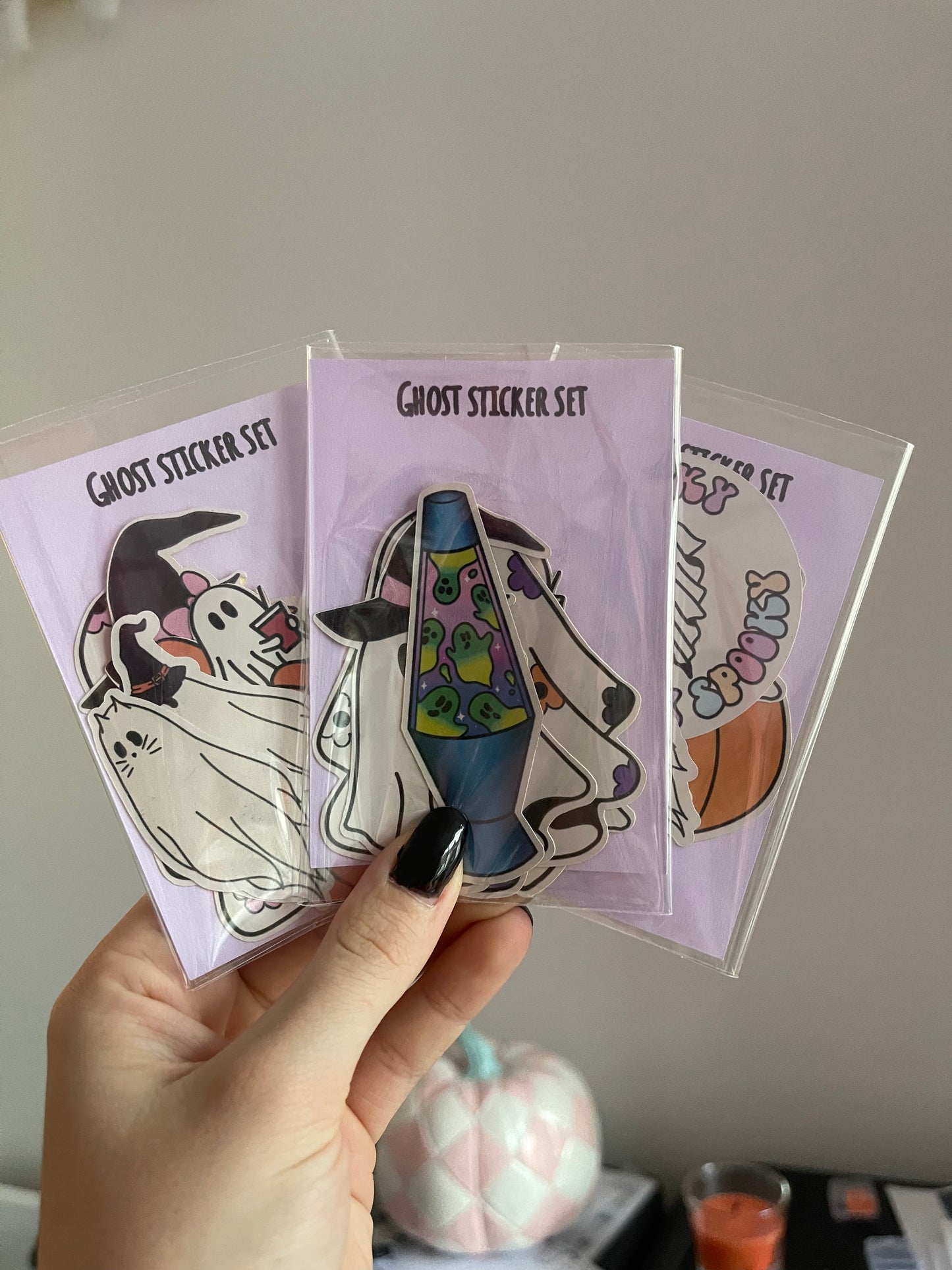 Ghost Sticker Set