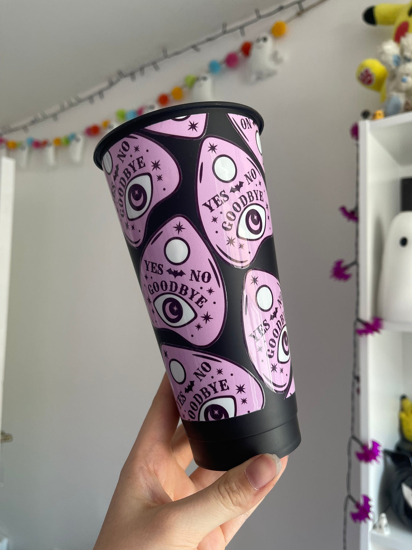 Pink Planchette Cold Cup