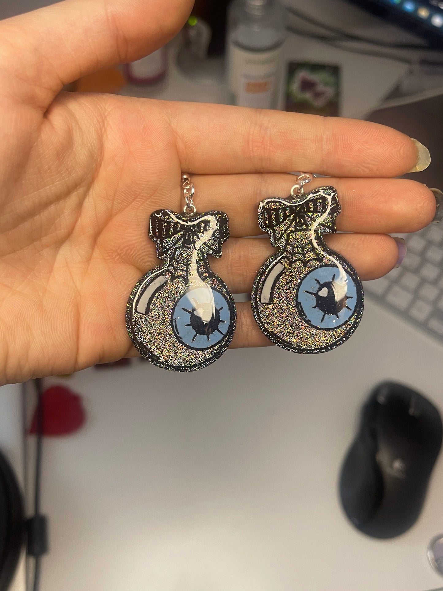 Eyeball Bauble Earrings