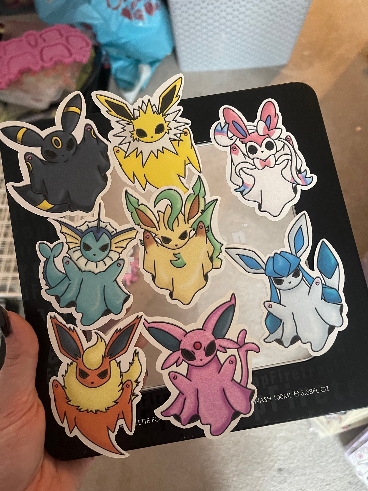 Evolutions Ghost Sticker Set