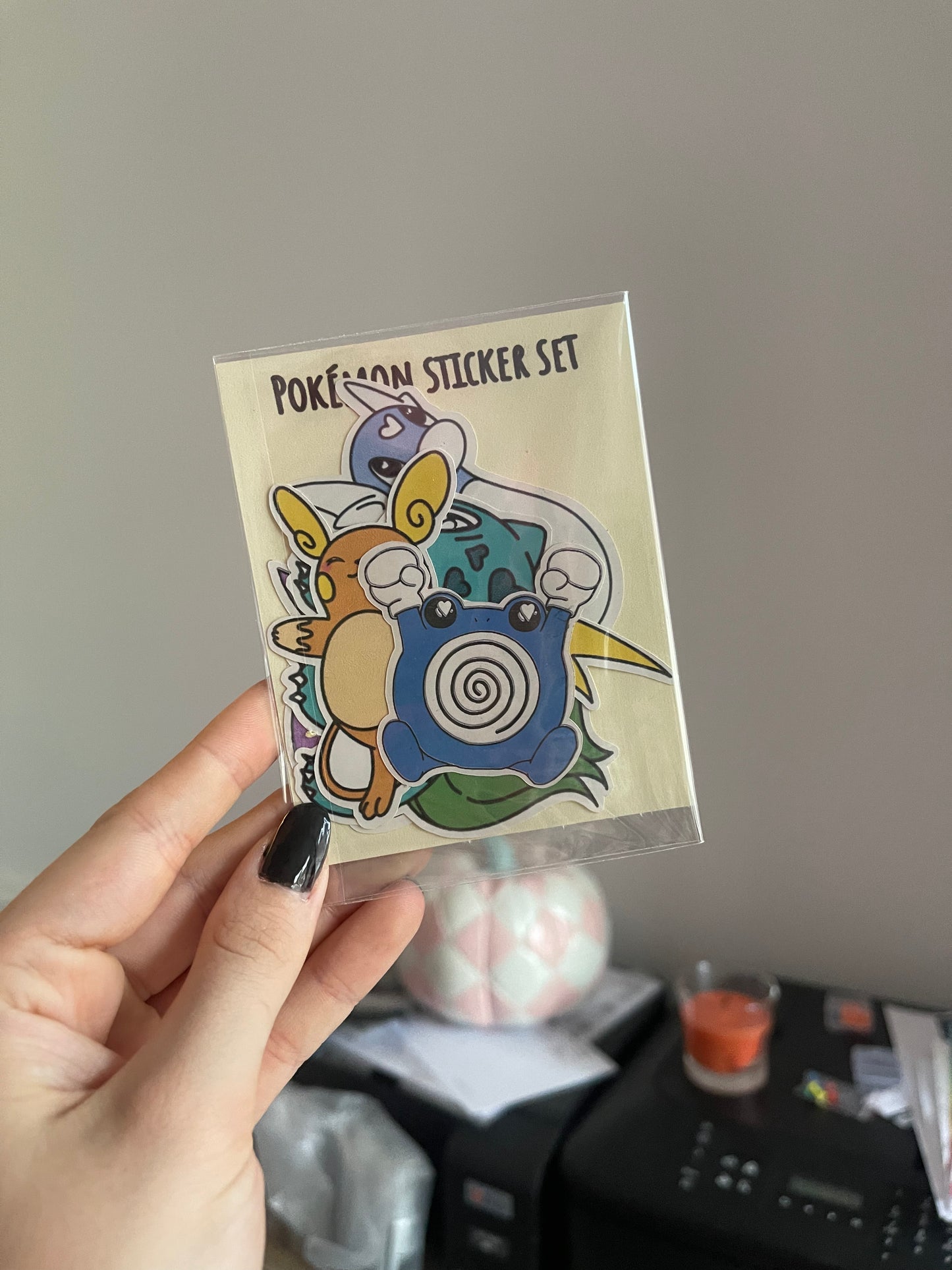 Pocket Monster Sticker Set