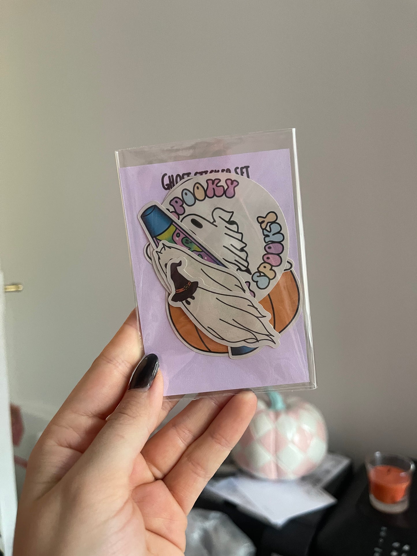 Ghost Sticker Set