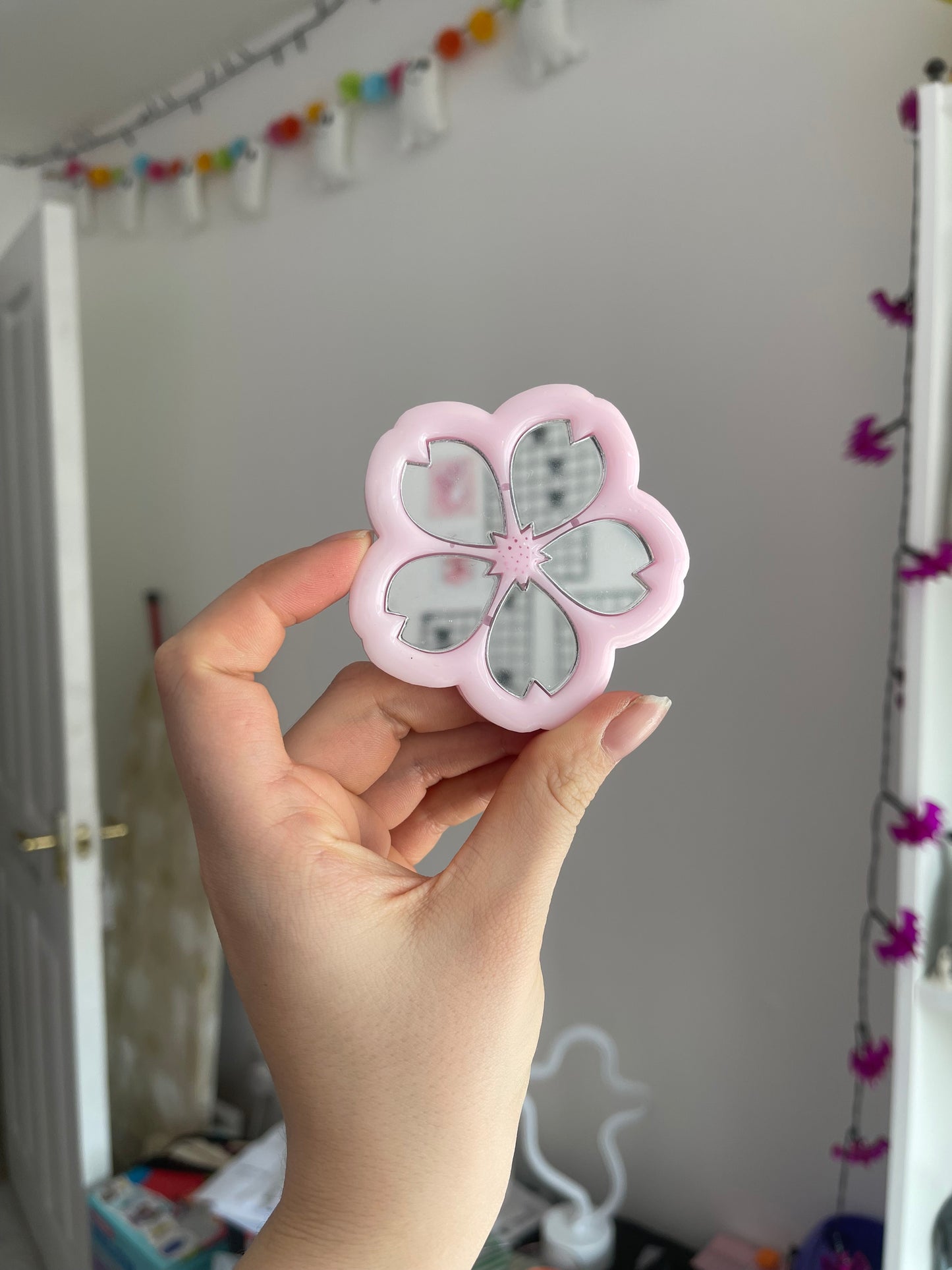 Cherry Blossom Pocket Mirror