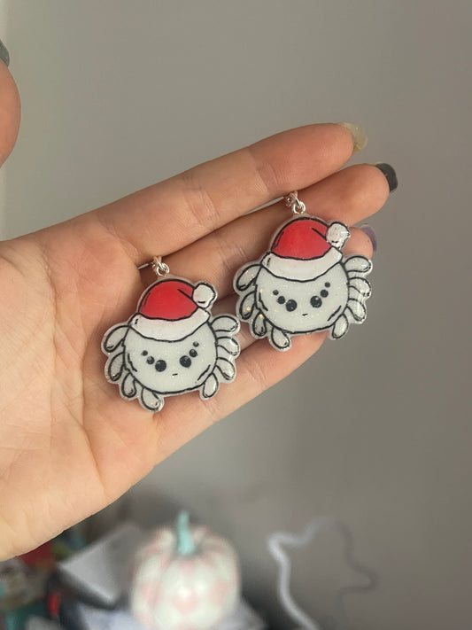 Christmas Spiders Earrings