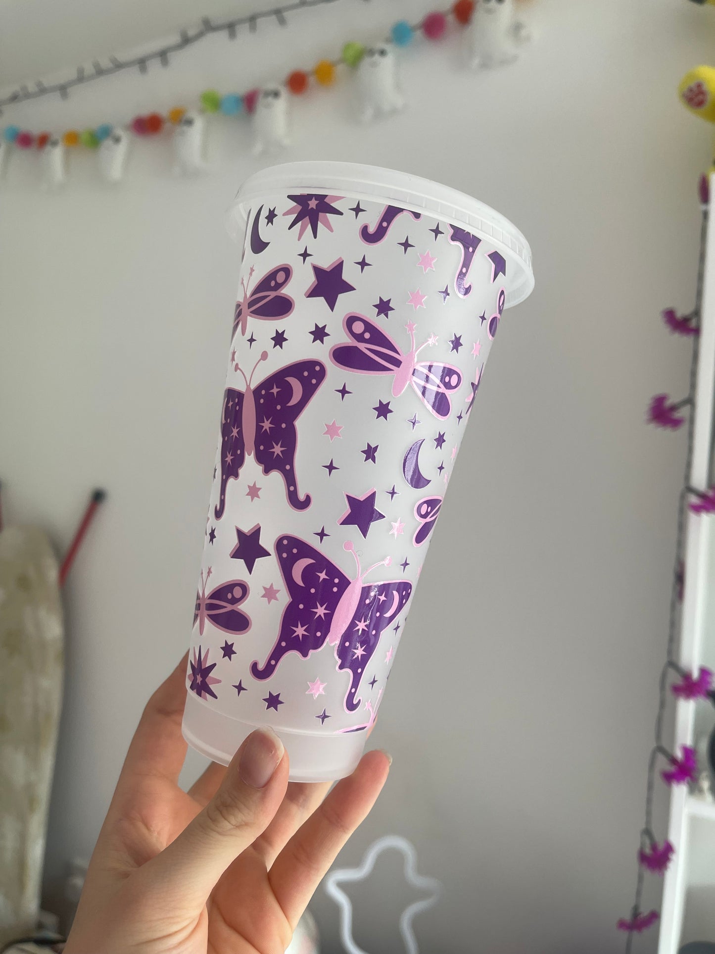 Celestial Butterflies Cold Cup