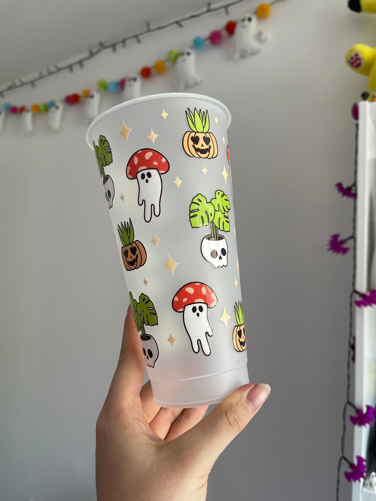 Spooky Plants Cold Cup