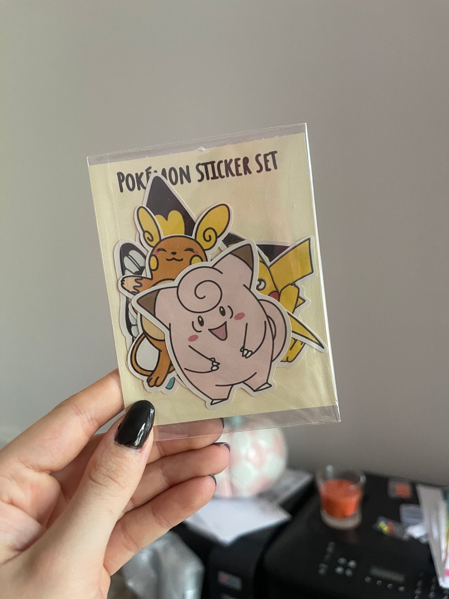 Pocket Monster Sticker Set