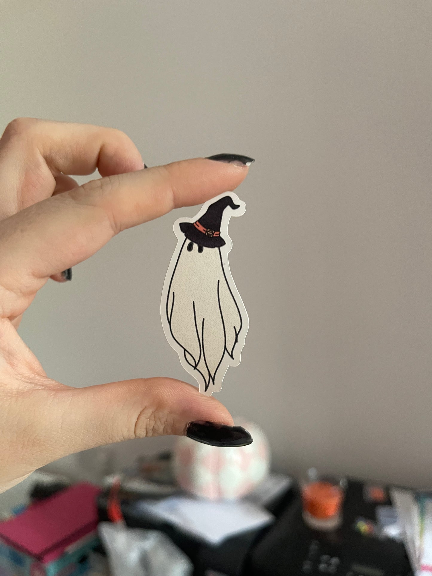 Witch Ghost Sticker