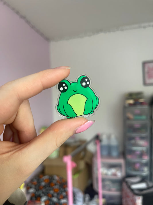 Froggy Acrylic Pin