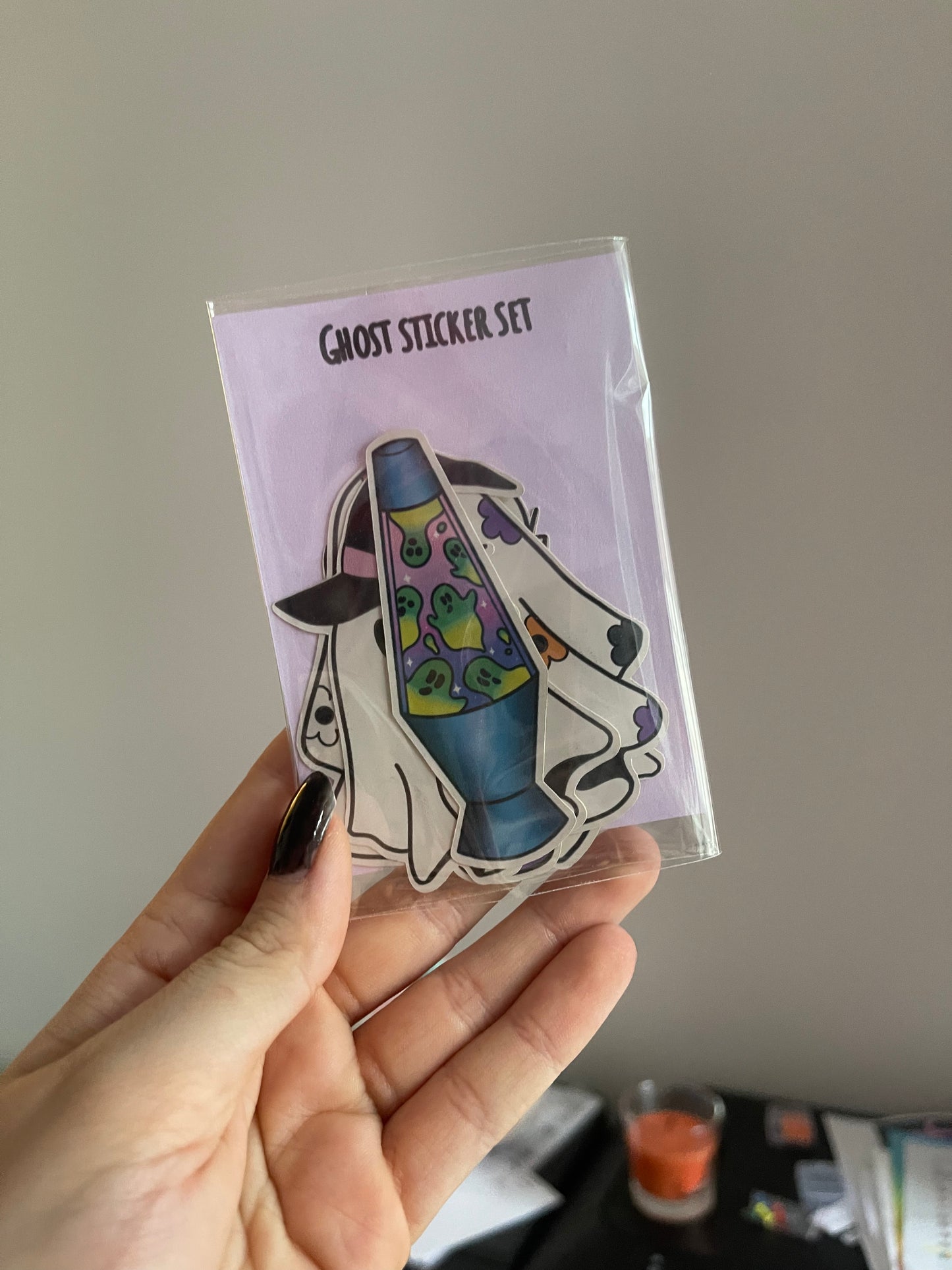 Ghost Sticker Set