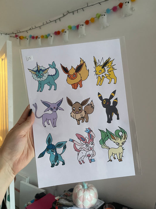 Evolutions A4 Print