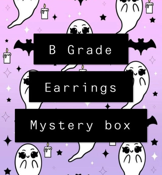 B Grade Mystery Earrings