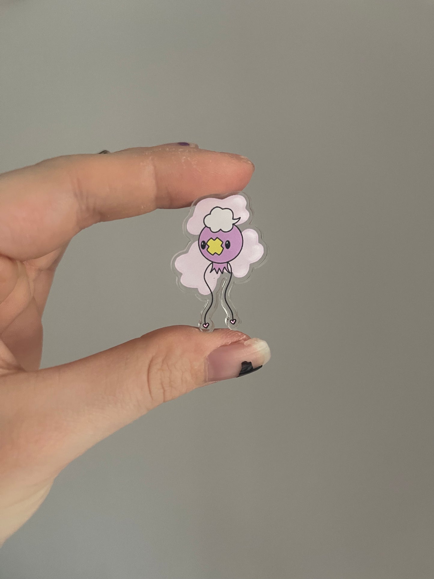 Ghost Balloon Acrylic Pin