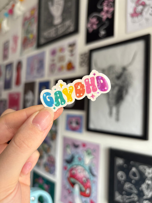 Gaydhd Holographic Sticker