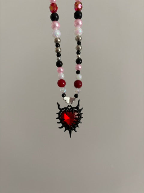 Spiky Heart Necklace