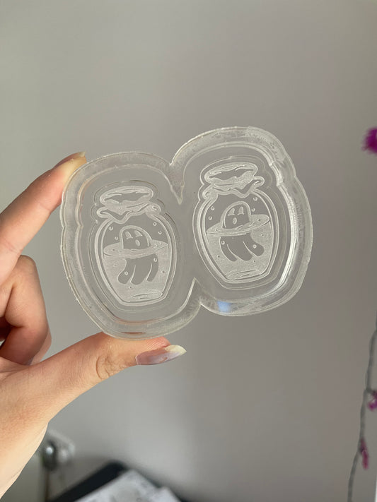 Ghosts in Jars Silicone Mould