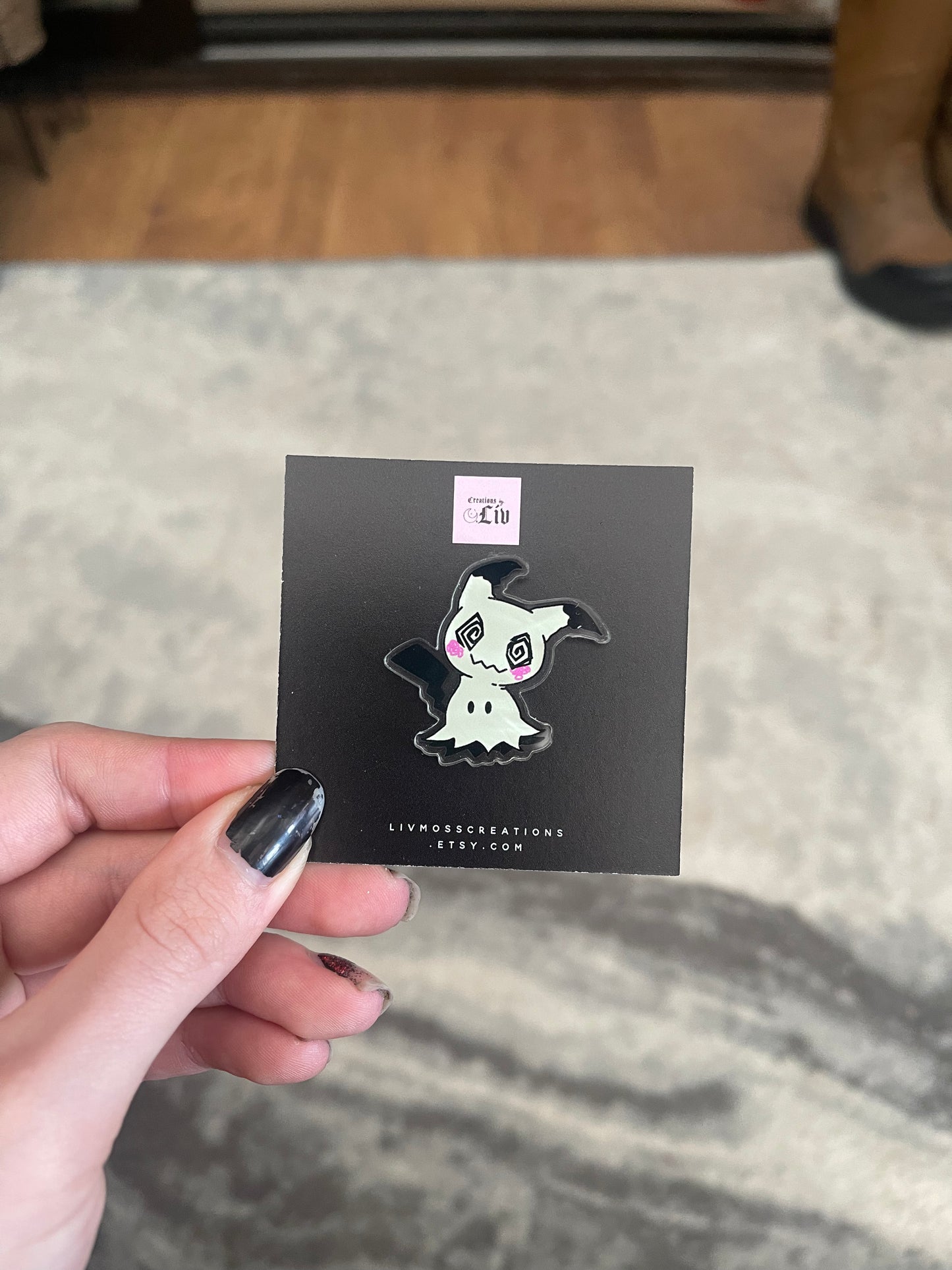 Mimi Acrylic Pin