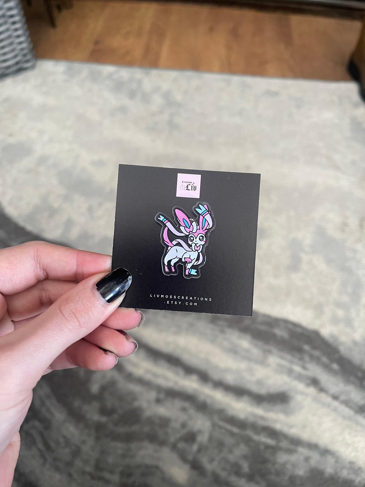 Sylv Acrylic Pin