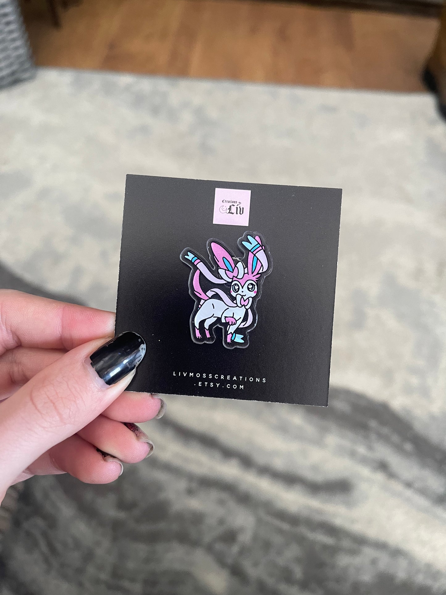 Sylv Acrylic Pin