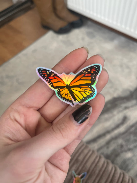 SIENNA FUNDRAISER Iridescent Butterfly Sticker